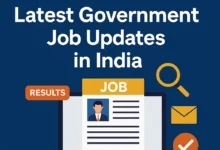 Latest government job updates in India by sarkariresult.group